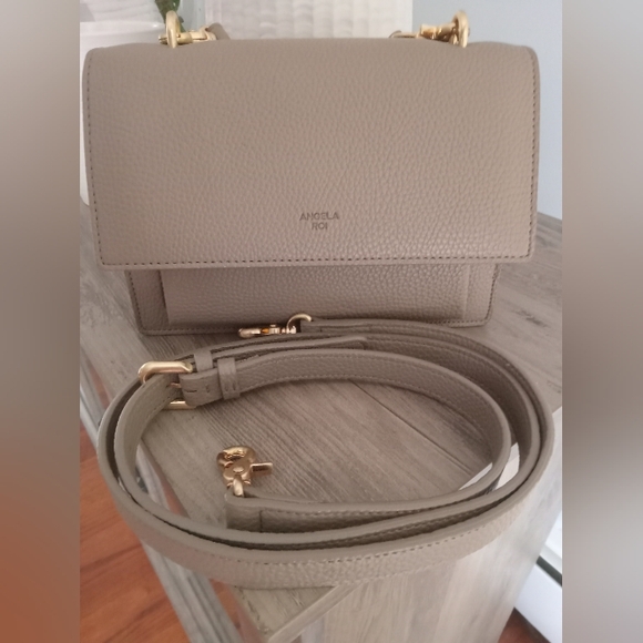 ELOISE SATCHEL [SIGNET] - LIGHT MUD GRAY - Picture 4 of 14
